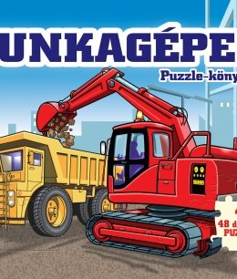Munkagépek - Puzzle-könyv