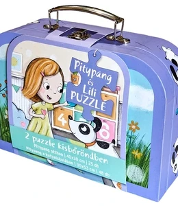Pitypang és Lili - bőröndös puzzle