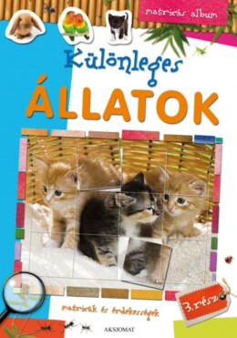 Matricás album - Különleges állatok 3. rész