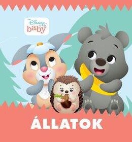Disney Baby - Állatok (zörgős textil könyv)