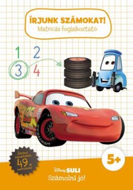 Írjunk számokat! - matricás foglalkoztató - Disney Suli - Számolni jó!