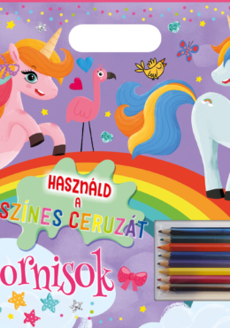 Használd a színes ceruzát - Unikornisok