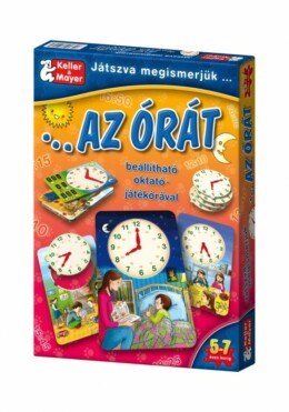 játszva megismerjük az órát (puzzle)
