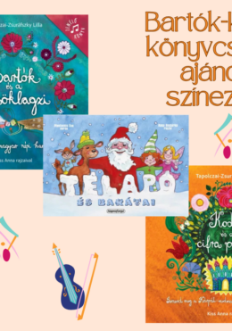 Bartók és a tücsöklagzi + Kodály és a cifra palota könyvcsomag AJÁNDÉK színezővel