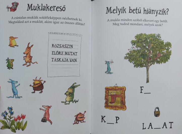 Színezz és játssz Pettsonnal és Findusszal! - Betűk és szavak - Image 2