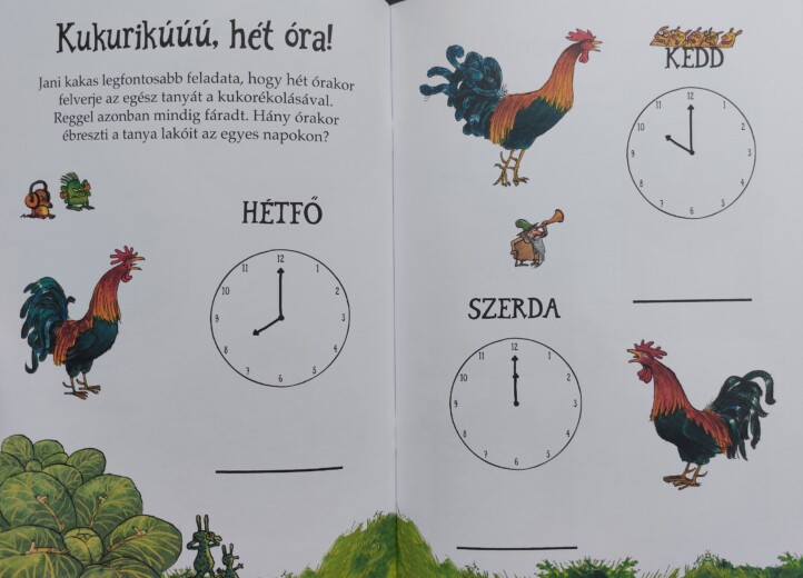 Színezz és játssz Pettsonnal és Findusszal! - Ismerkedés az órával - Image 3