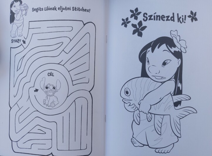 Disney - Stitch és a nagy lazulás - színező és foglalkoztató - Image 3