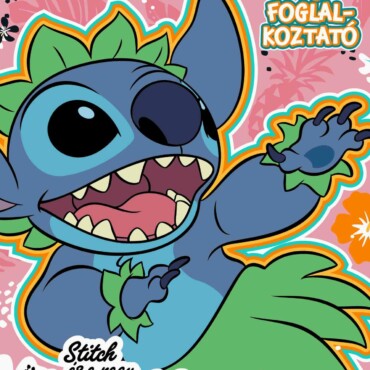 Disney - Stitch és a nagy lazulás - színező és foglalkoztató