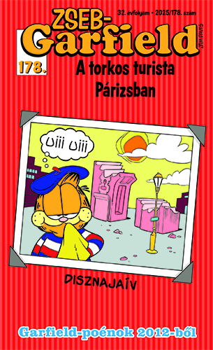 Zseb-Garfield 178 – A torkos turista Párizsban