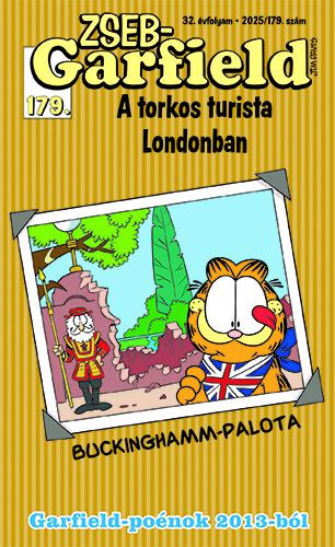 Zseb-Garfield 179 – A torkos turista Londonban