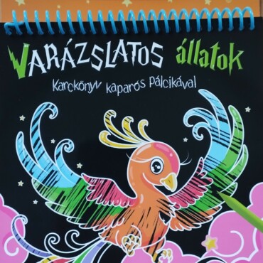 Karckönyv kaparós pálcikával -Varázslatos állatok