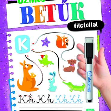 Színes betűk filctollal. Írok és letörlöm 5+