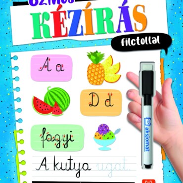 Színes kézírás filctollal. Írok és letörlöm 6+
