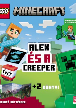 Lego Minecraft. Alex és a creeper