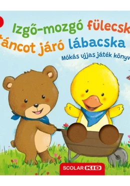 Izgő-mozgó fülecske, táncot járó lábacska – Mókás ujjas játék könyvem