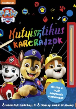 Mancs őrjárat - Kutyisztikus karcrajzok - 8 különleges karcrajz és 8 oldalnyi mókás feladvány