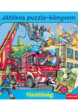 Játékos puzzle-könyvem: Tűzoltóság