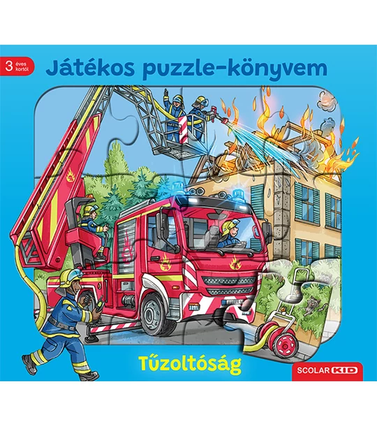 Játékos puzzle-könyvem: Tűzoltóság
