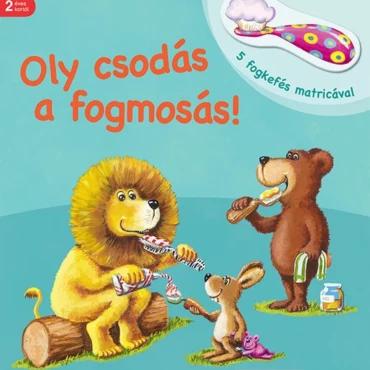 Oly csodás a fogmosás