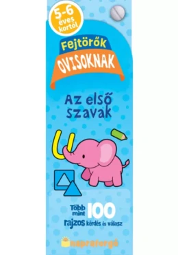 Fejtörők ovisoknak - Az első szavak