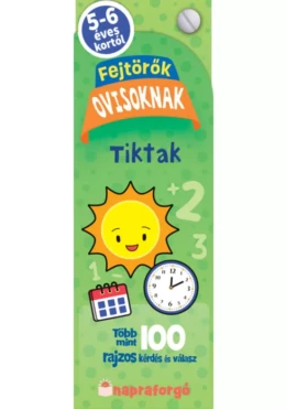 Fejtörők ovisoknak - Tiktak