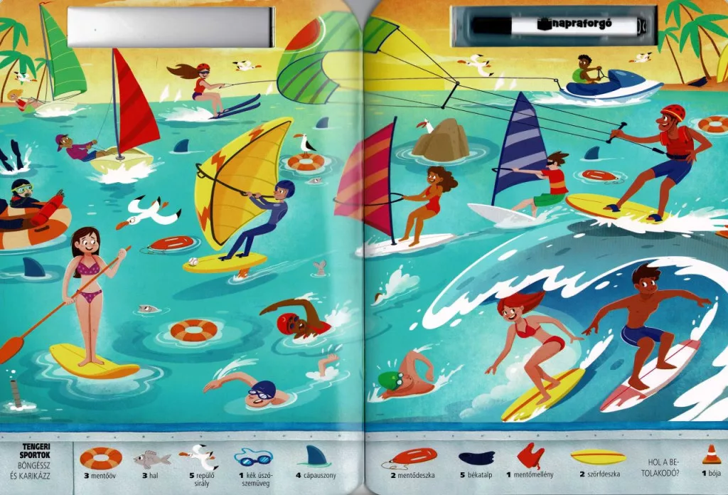 Böngéssz és karikázz! - A sportpályán - Image 3