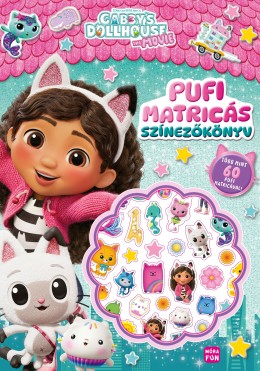 Gabi babaháza - The movie - Pufi matricás színezőkönyv