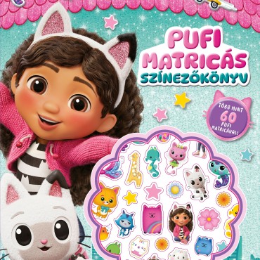 Gabi babaháza - The movie - Pufi matricás színezőkönyv
