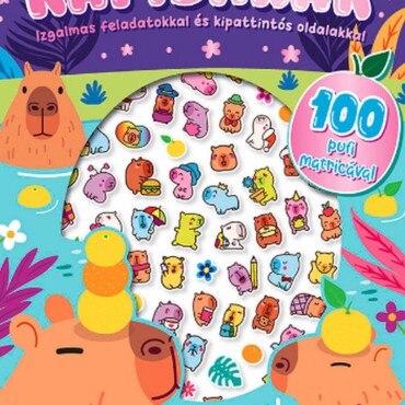 Kapibarák - Izgalmas feladatokkal és kipattintós oldalakkal