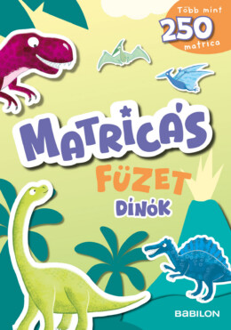 Matricás füzet - Dínók