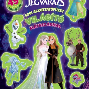 Jégvarázs – Foglalkoztatófüzet világító matricákkal