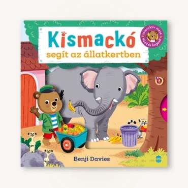 Kismackó segít az állatkertben