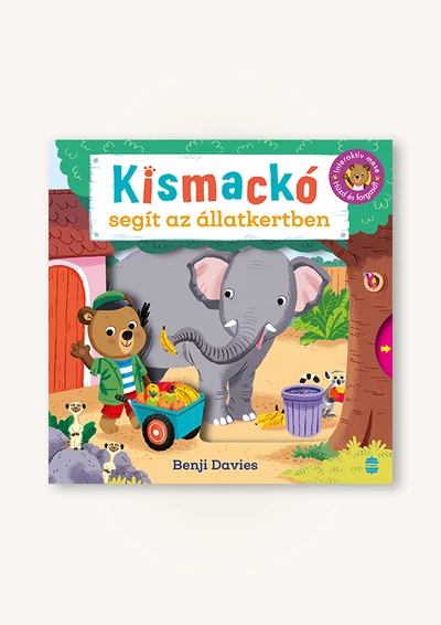 Kismackó segít az állatkertben