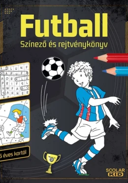 Futball – Színező és rejtvénykönyv