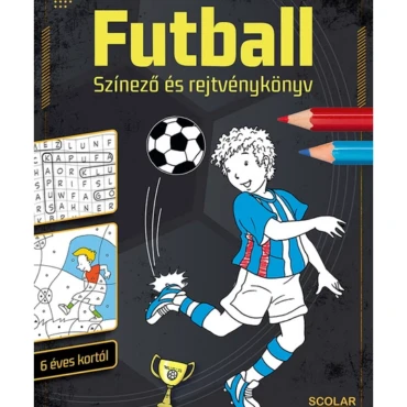 Futball – Színező és rejtvénykönyv