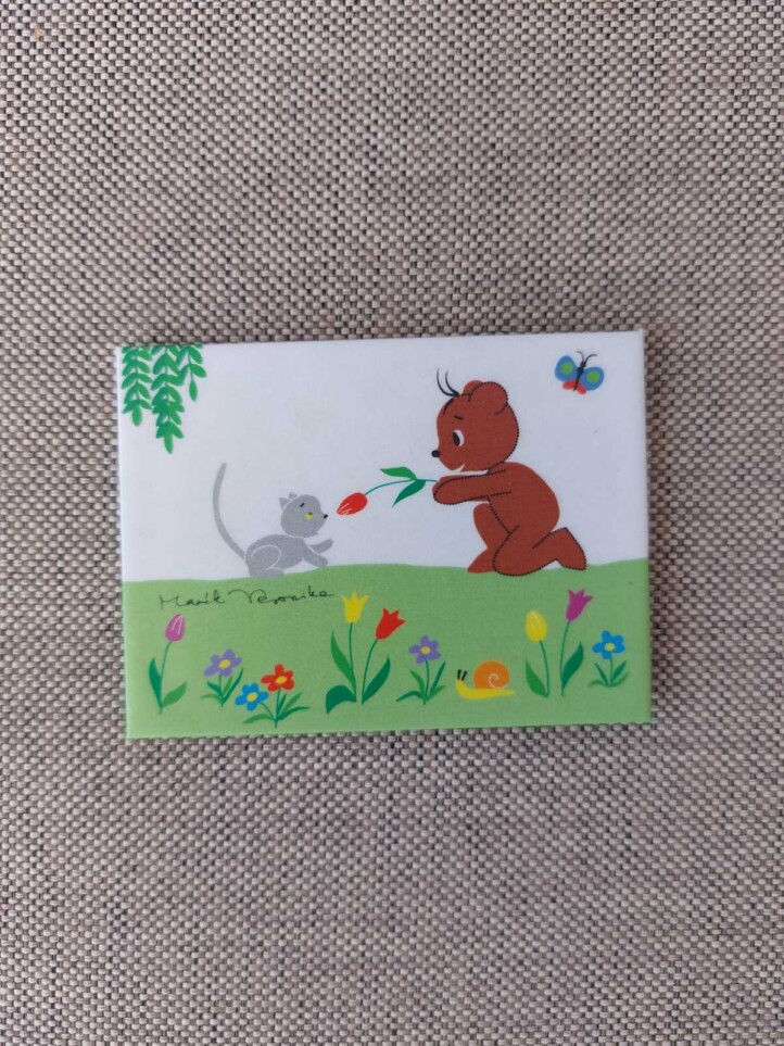 Pagony Art - Hűtőmágnes – Boribon cicája