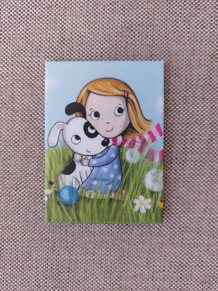 Pagony Art - Hűtőmágnes – Pitypang és Lili