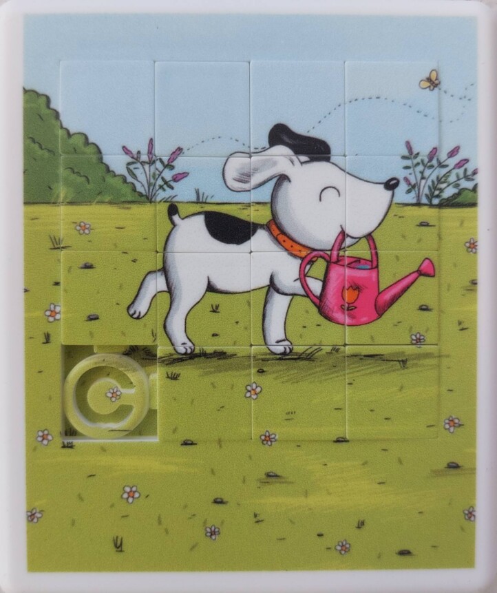Tilitoli puzzle - Pitypang kertészkedik