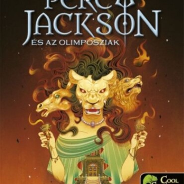 Percy Jackson és az olimposziak 7. - A hármas istennő haragja - kemény táblás védőborító