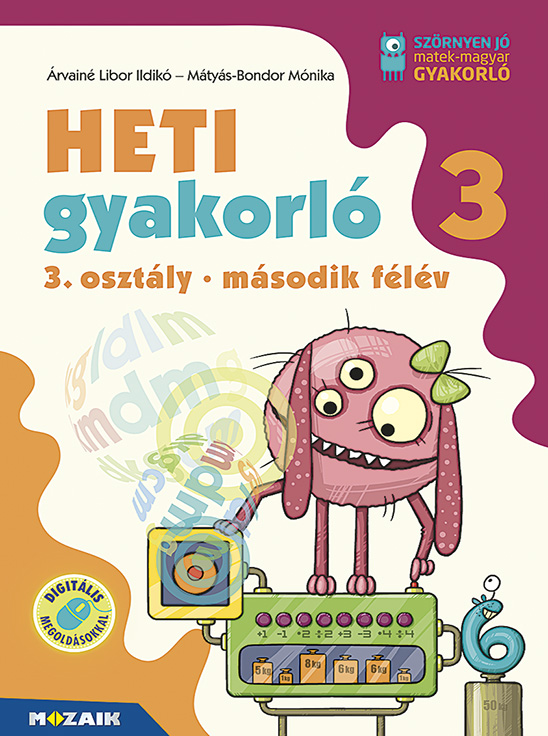 Heti gyakorló 3. osztály II. félév