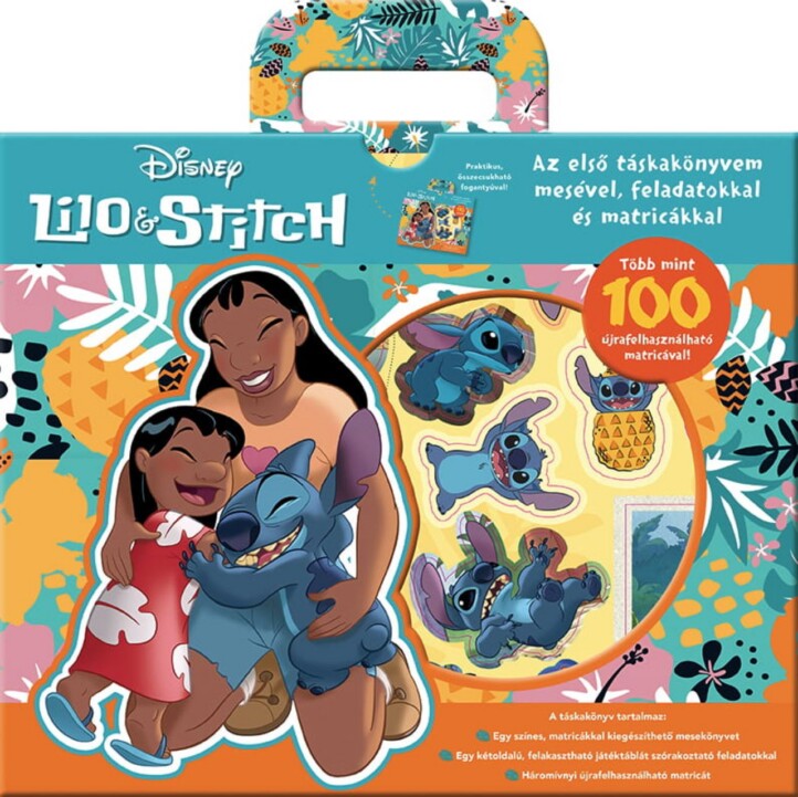 Lilo és Stitch: Az első táskakönyvem mesével, feladatokkal és matricákkal