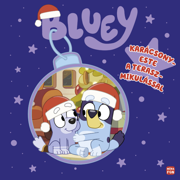 Bluey - Karácsony este a Teraszmikulással - ELŐRENDELHETŐ