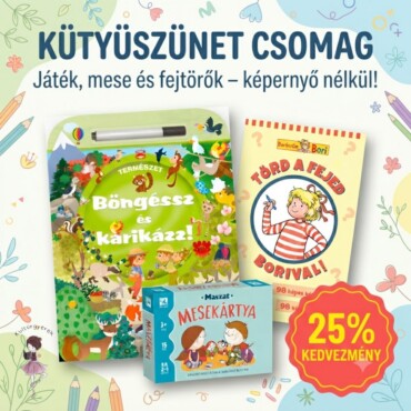 Kütyüszünet foglalkoztató-csomag 3-4 éveseknek