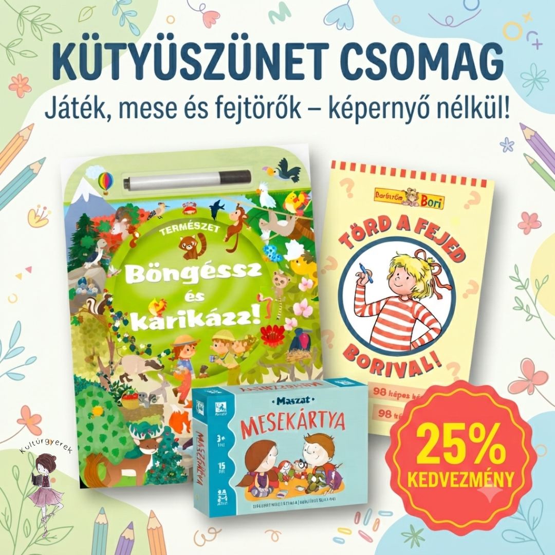 Kütyüszünet foglalkoztató-csomag 3-4 éveseknek