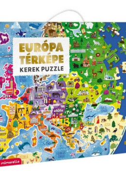 Európa térképe - Puzzle