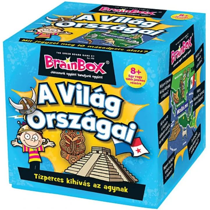 Brainbox - A világ országai társasjáték