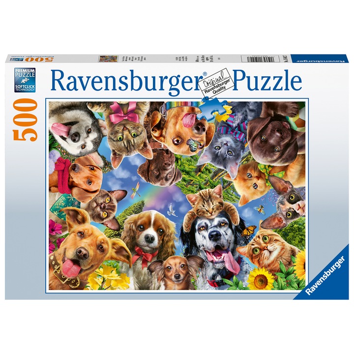Puzzle Állati szelfi