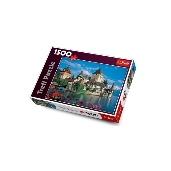 Trefl 1500-as puzzle Oberhofen kastély