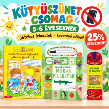 Kütyüszünet foglalkoztató-csomag 5-6 éveseknek