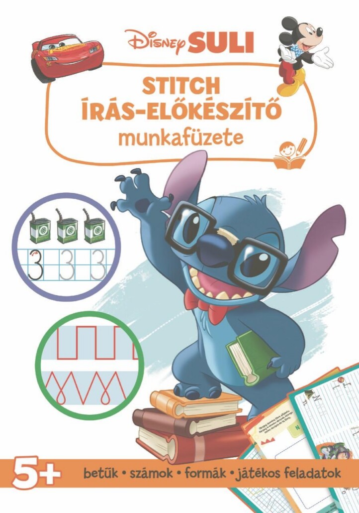 Disney Suli - Stitch íráselőkészítő munkafüzete